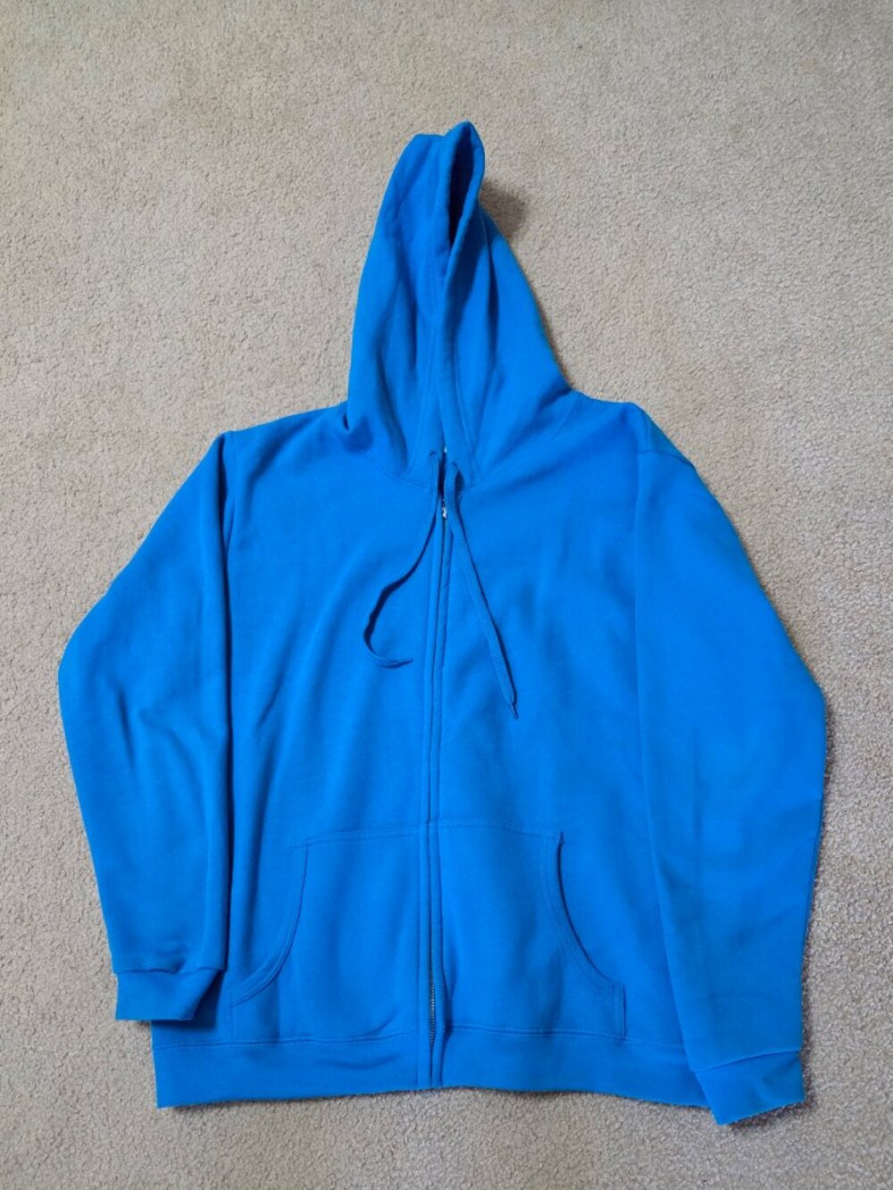 Women's Gildan Heavy Blend Blue Hoodie (63)